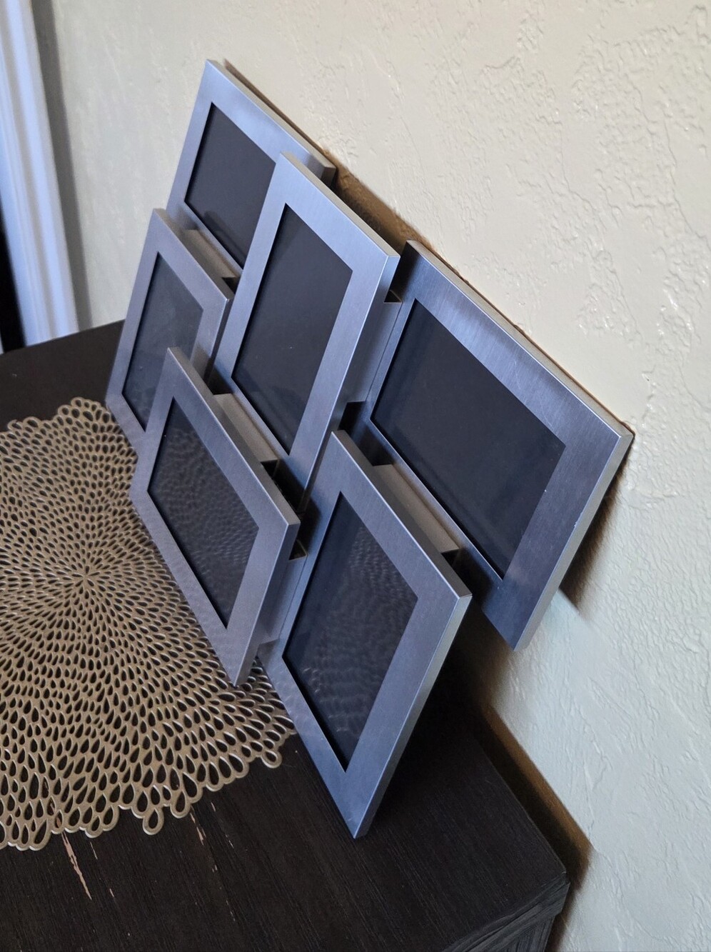 Large Silver Metal Photo Frame - Picture 3 of 4